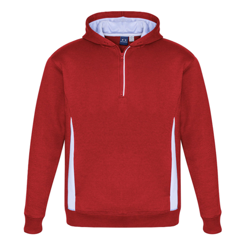 Image of Adults Renegade Hoodie, Colour: Red/White/Silver
