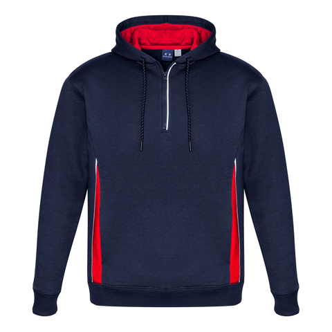 Image of Kids Renegade Hoodie, Colour: Navy/Red/Silver