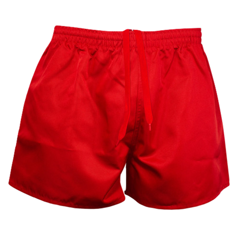 Image of Kids Rugby Short - AP, Colour: Red