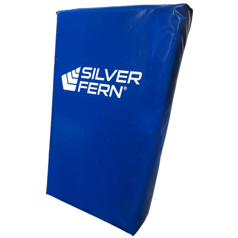 Image of Silver Fern Hit Shield - Standard Flat, Size: Junior, Colour: Royal Blue