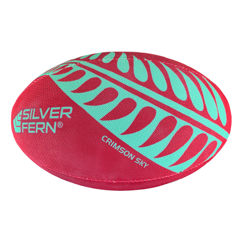 Image of Silver Fern Touch Trainer Ball, Style: Crimson Sky