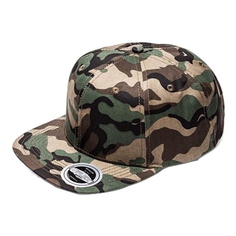 Image of Adults Snap Back 6, Colour: Camo
