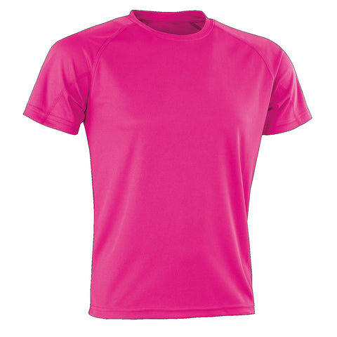 Image of Adults Spiro Impact Tee, Colour: Super Pink