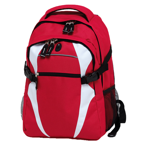 Image of Spliced Zenith Backpack, Colour: Red/White