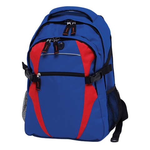 Image of Spliced Zenith Backpack, Colour: Royal/Red