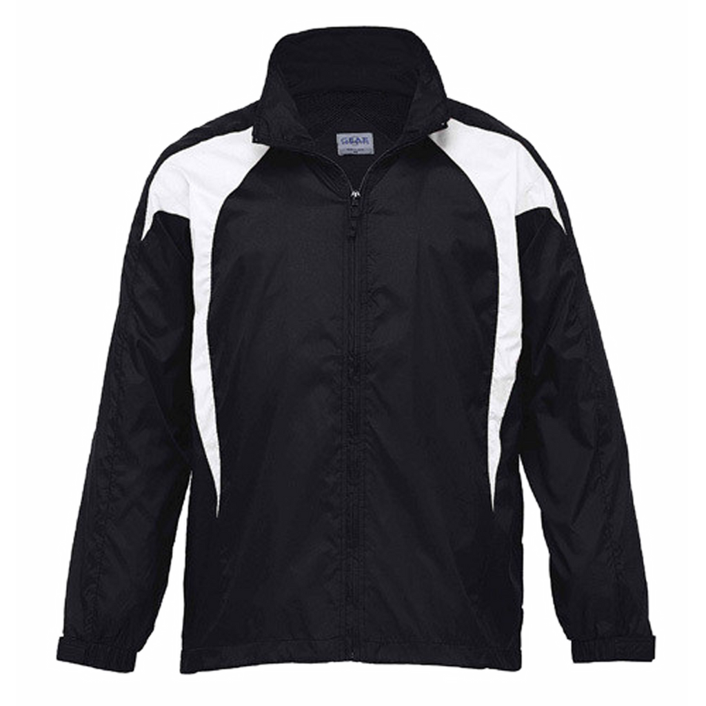 Womens Spliced Zenith Jacket, Colour: Black/White