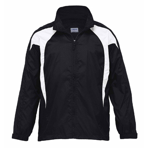 Image of Womens Spliced Zenith Jacket, Colour: Black/White