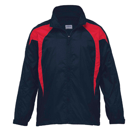 Image of Kids Spliced Zenith Jacket, Colour: Navy/Red