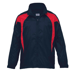 Mens Spliced Zenith Jacket, Colour: Navy/Red