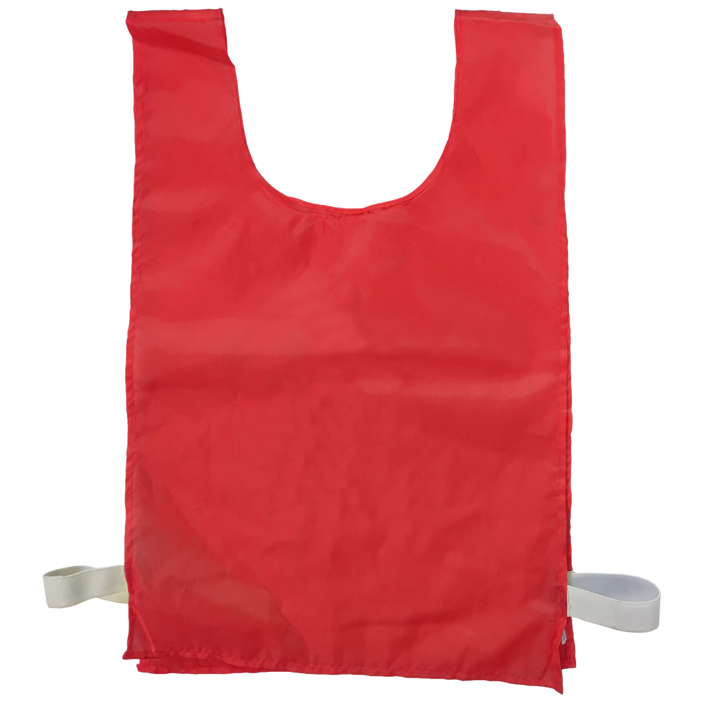 Sports Bib - Blank, Size: XL (56 x 38 cm), Colour: Red
