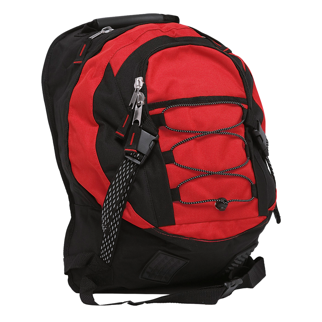 Stealth Backpack, Colour: Red/Black