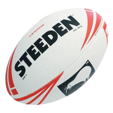 Image of Steeden NZRL Rugby League Match Ball, Size: Mini, Colour: Orange