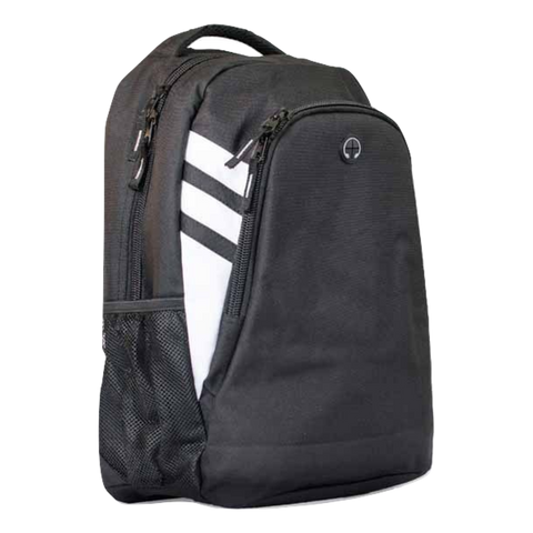Image of Tasman Backpack, Colour: Black/White