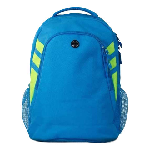 Image of Tasman Backpack, Colour: Cyan/Neon Green