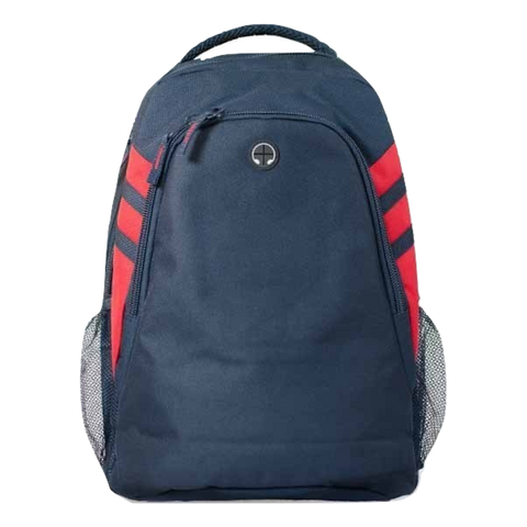 Image of Tasman Backpack, Colour: Navy/Red