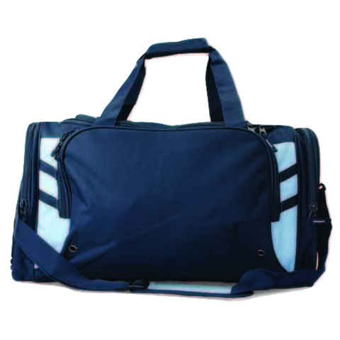 Image of Tasman Sports Bag, Colour: Navy/Sky
