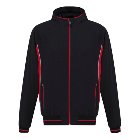 Image of Mens Titan Team Jacket, Colour: Black/Red