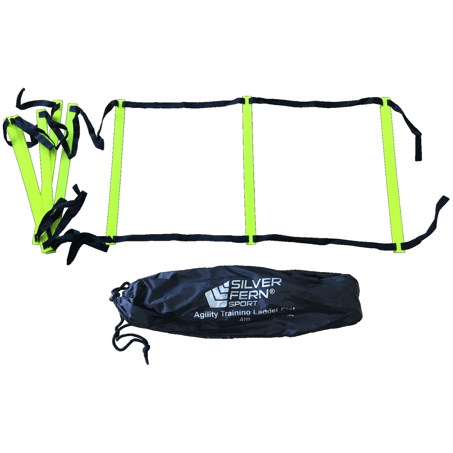Agility Training Ladder, Style: 4m Adjustable (Flat Rungs x8)