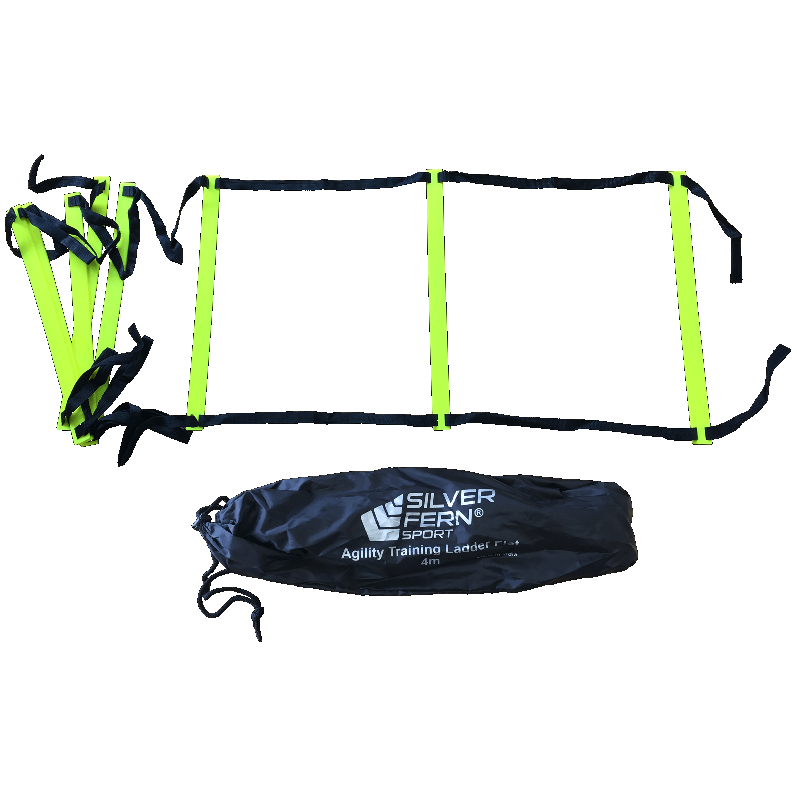 Agility Training Ladder, Style: 4m Adjustable (Flat Rungs x8)