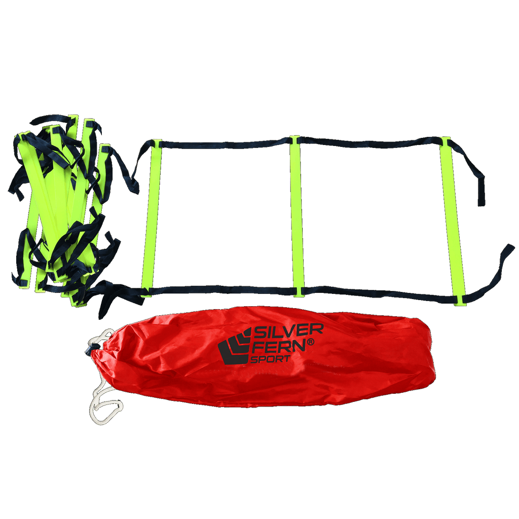 Agility Training Ladder, Style: 9m Non-adjustable (Flat Rungs x21)