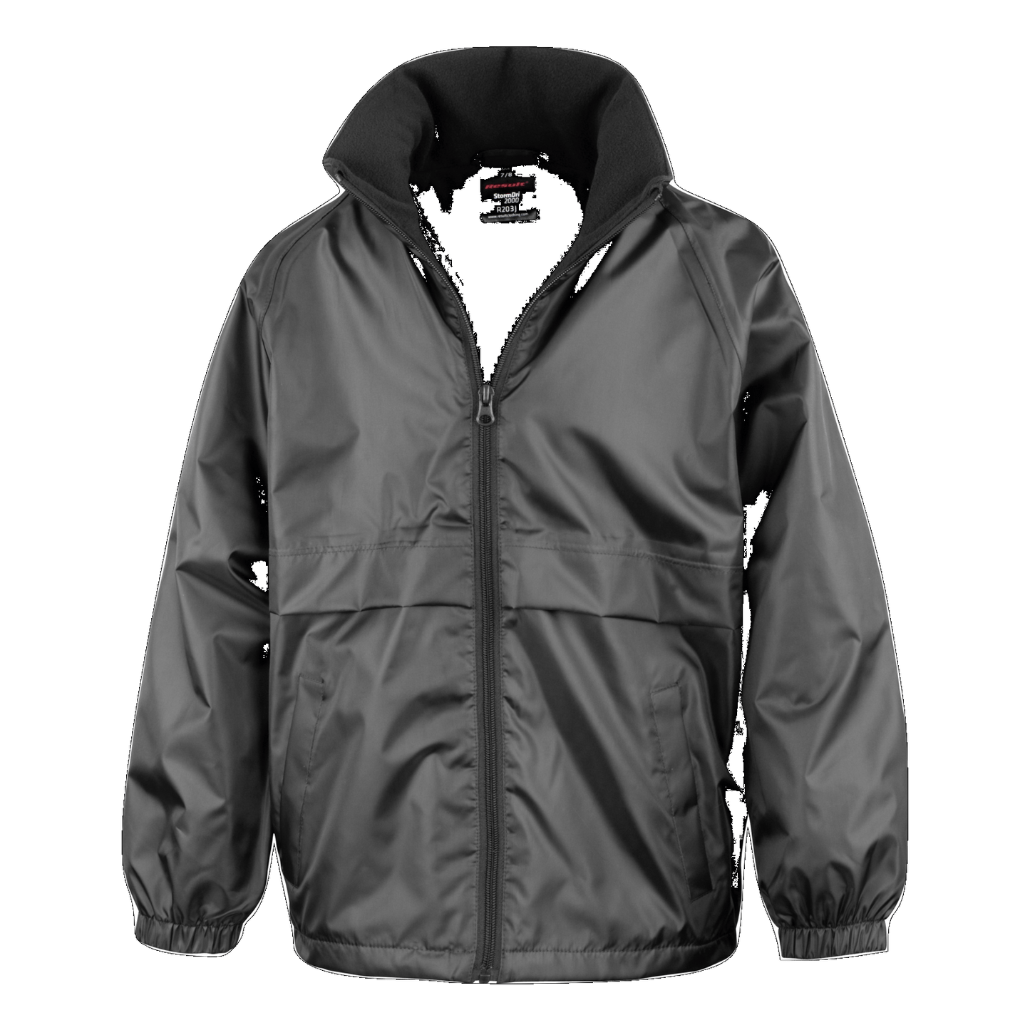 Kids Core DRI-Warm and Lite Jacket, Colour: Black