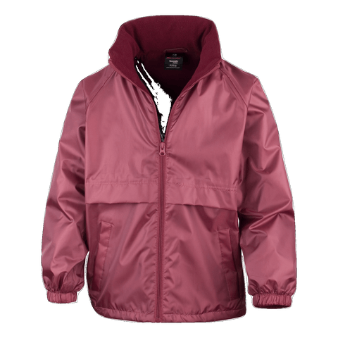 Image of Kids Core DRI-Warm and Lite Jacket, Colour: Burgundy