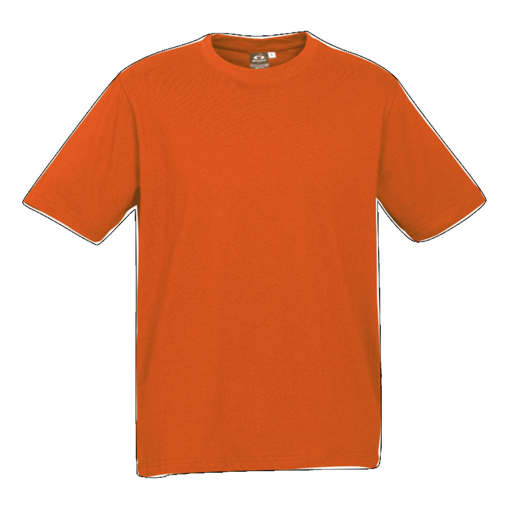 Mens Ice Tee, Colour: Fl Orange