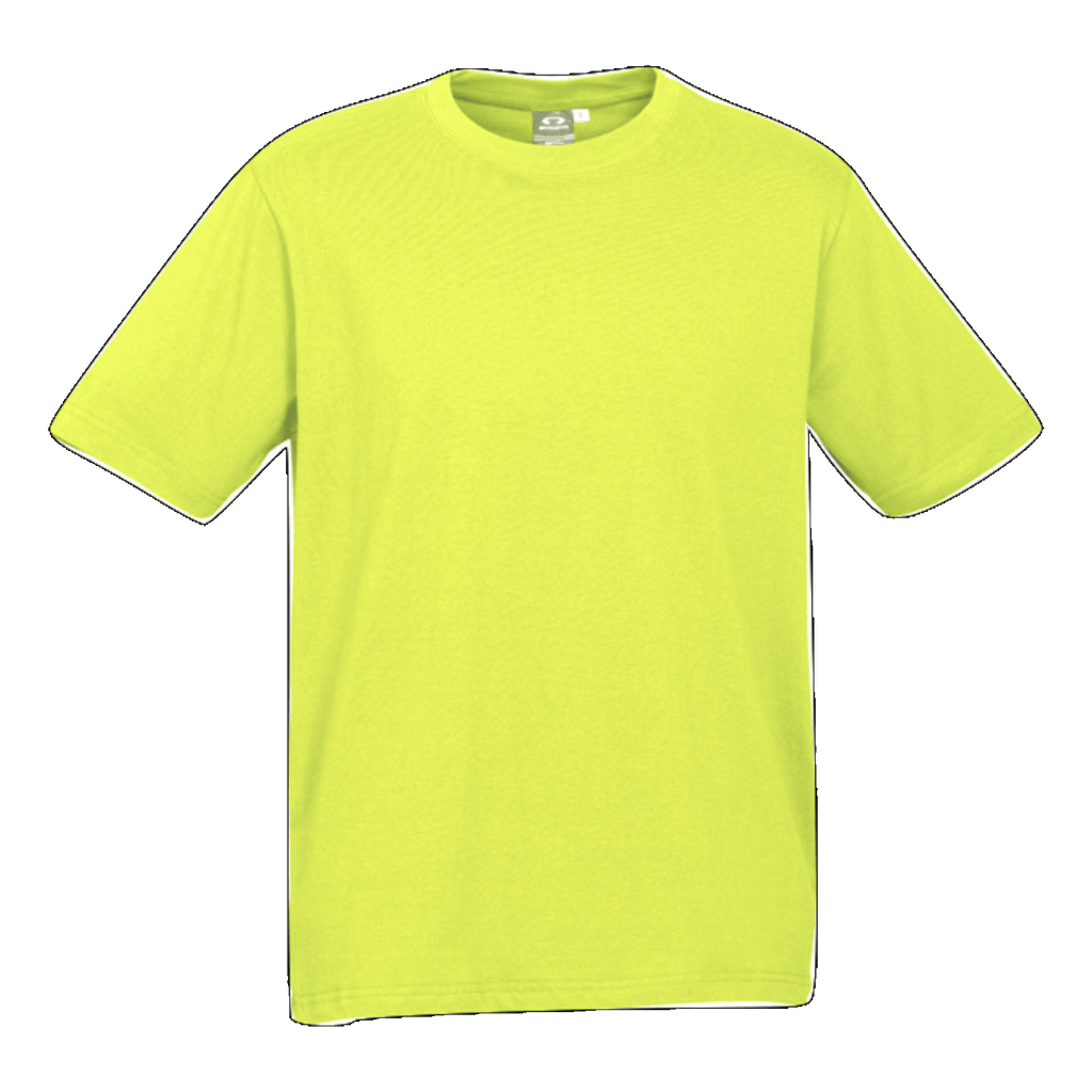 Mens Ice Tee, Colour: Fl Yellow
