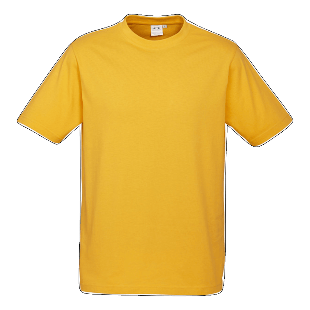 Mens Ice Tee, Colour: Gold