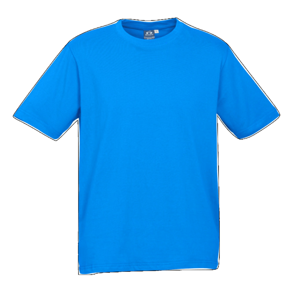 Mens Ice Tee, Colour: Neon Cyan