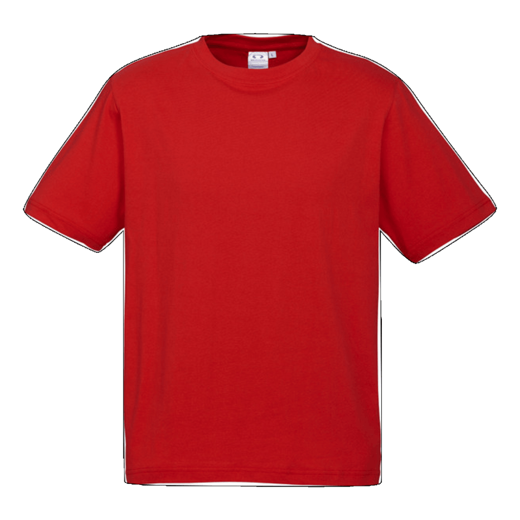 Mens Ice Tee, Colour: Red