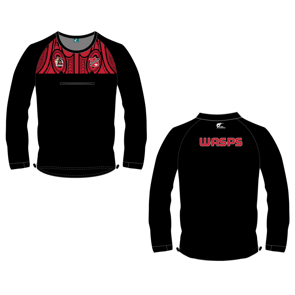 Papakura RFC Wasps Jacket, Size: Kids 6