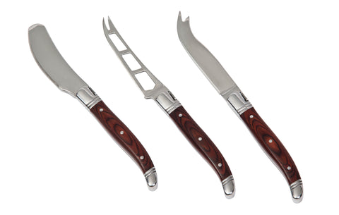 Image of Bordeaux Cheese Knife 3 pcs Set