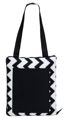 Image of Oasis Outdoor Blanket, Colour: Black/White