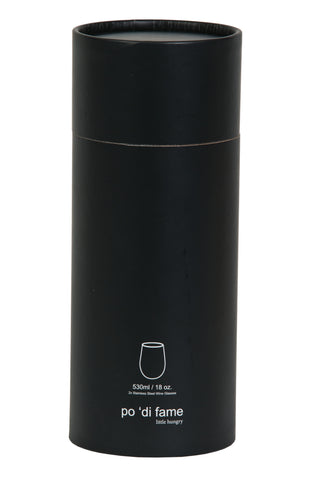 Image of Stemless Stainless Steel Wine Glass Set