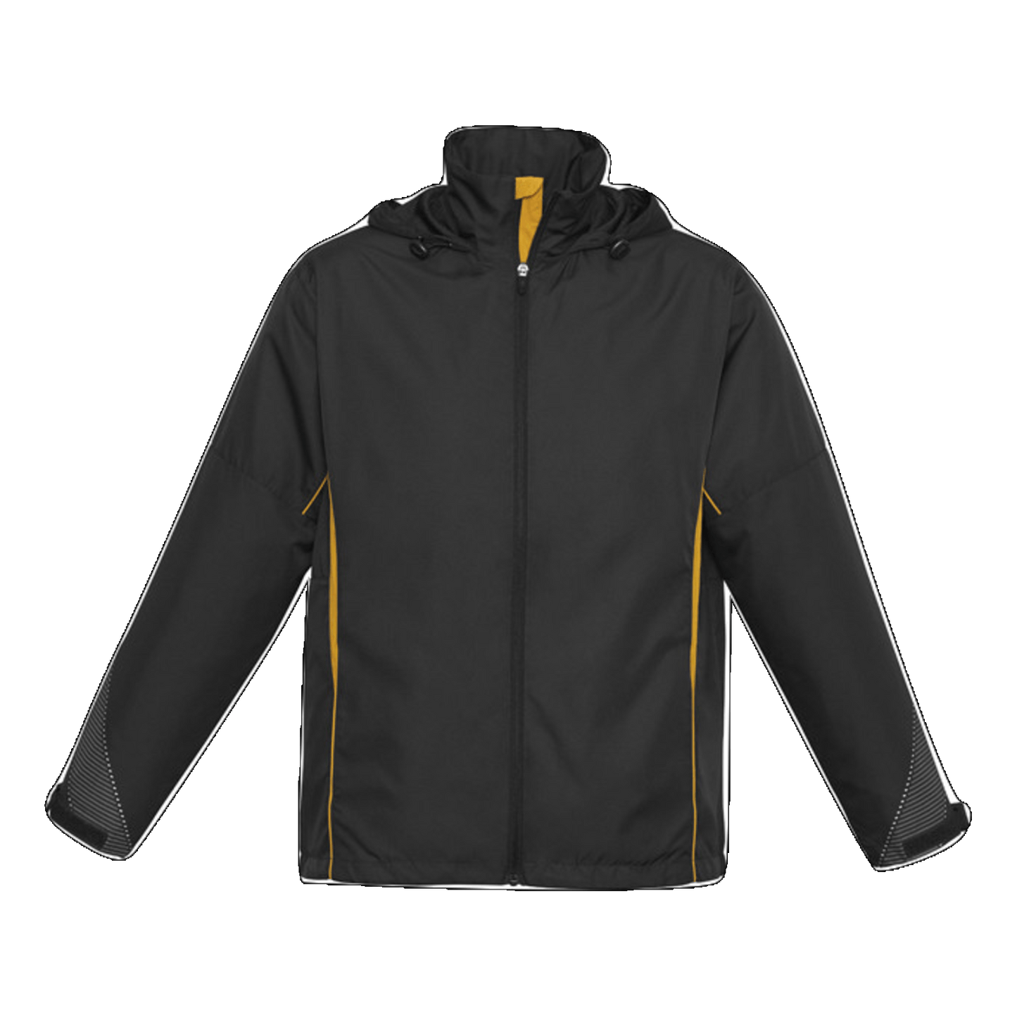 Adults Razor Jacket, Colour: Black/Gold