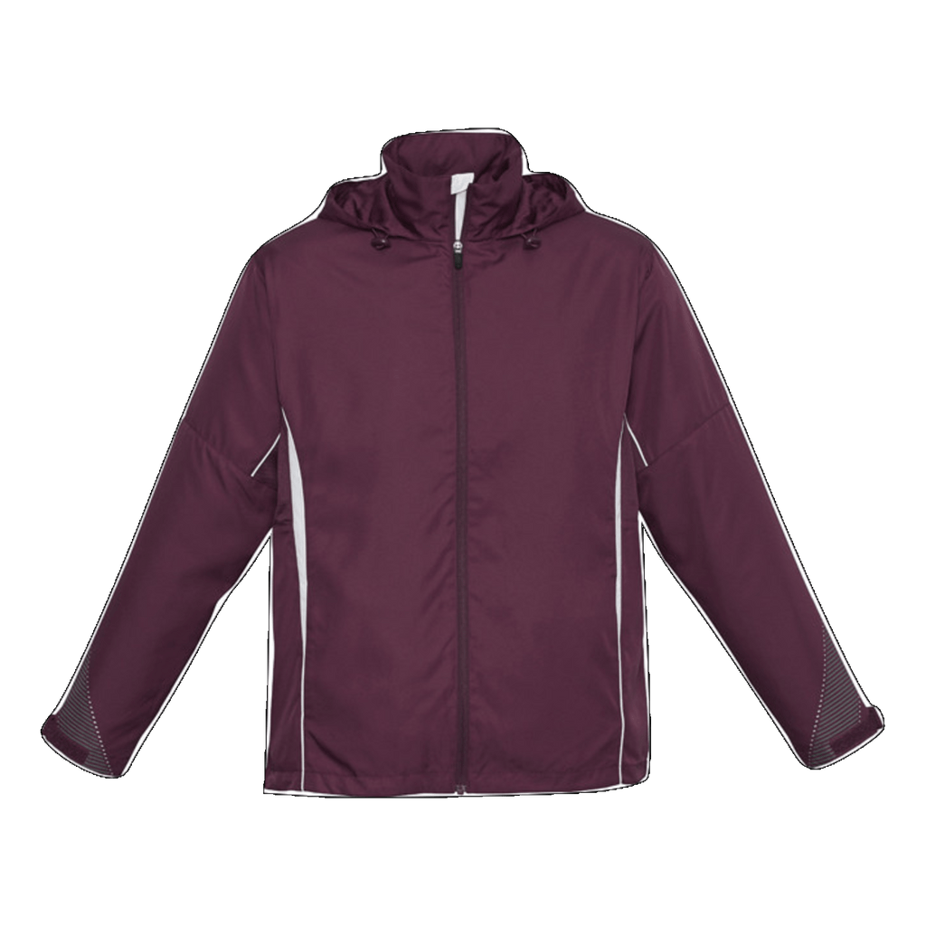 Adults Razor Jacket, Colour: Maroon/White
