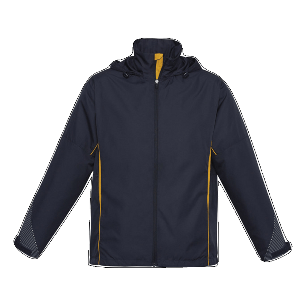 Adults Razor Jacket, Colour: Navy/Gold