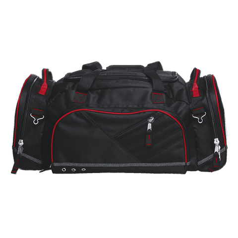 Image of Recon Sports Bag, Colour: Black/Black/Red