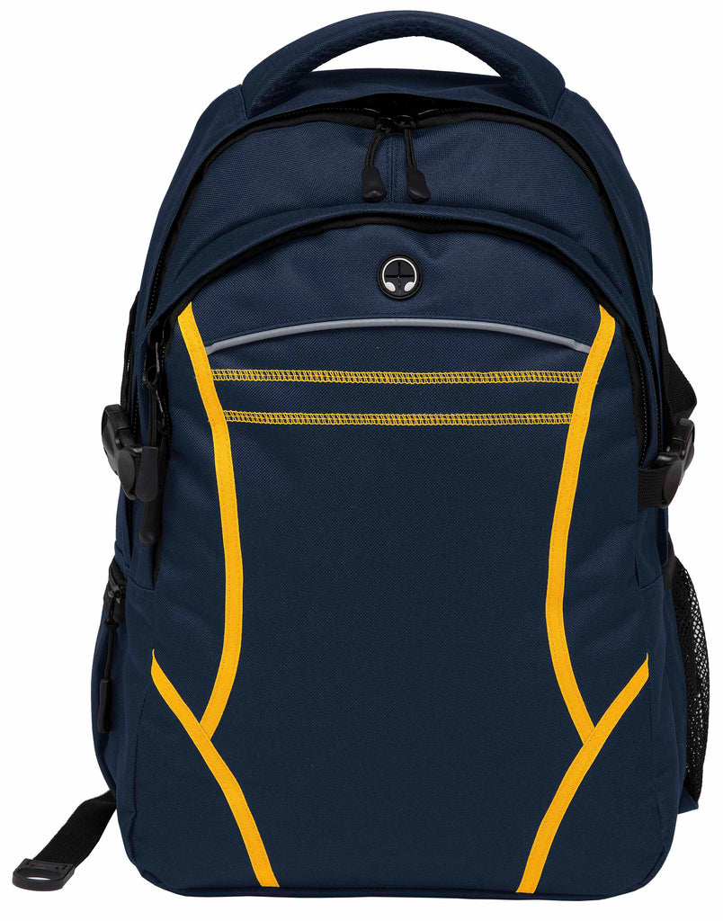 Reflex Backpack, Colour: Navy/Gold