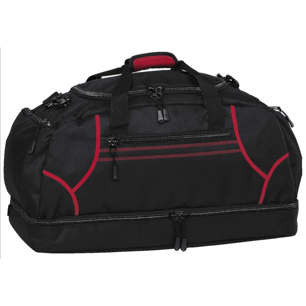 Reflex Sports Bag, Colour: Black/Red