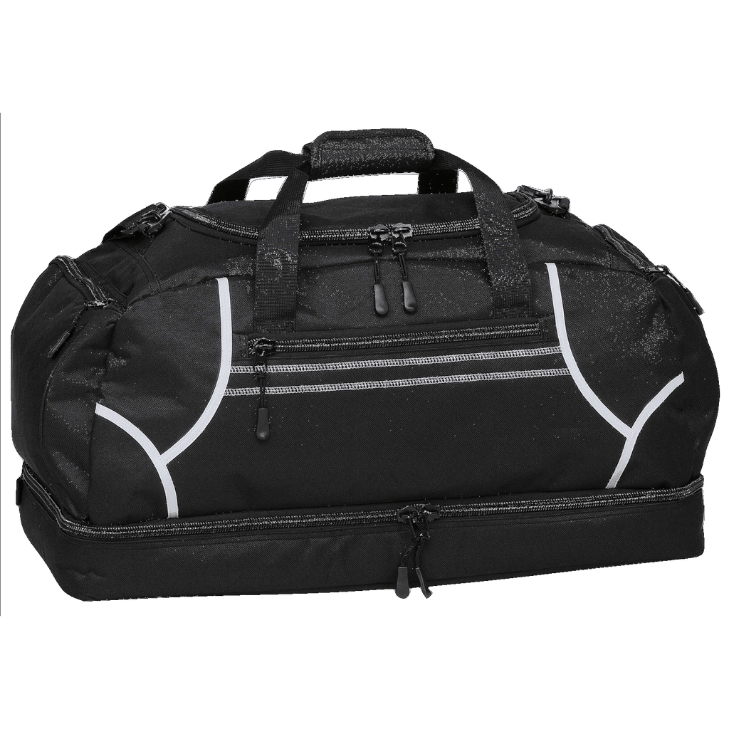 Reflex Sports Bag, Colour: Black/White
