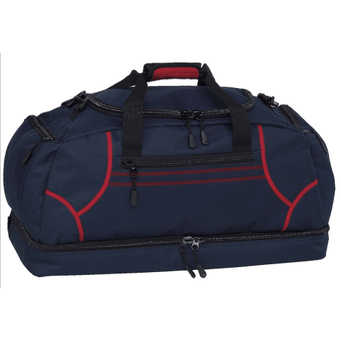 Image of Reflex Sports Bag, Colour: Navy/Red