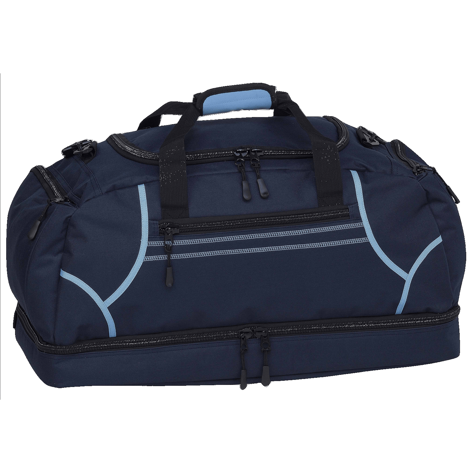 Reflex Sports Bag, Colour: Navy/Sky