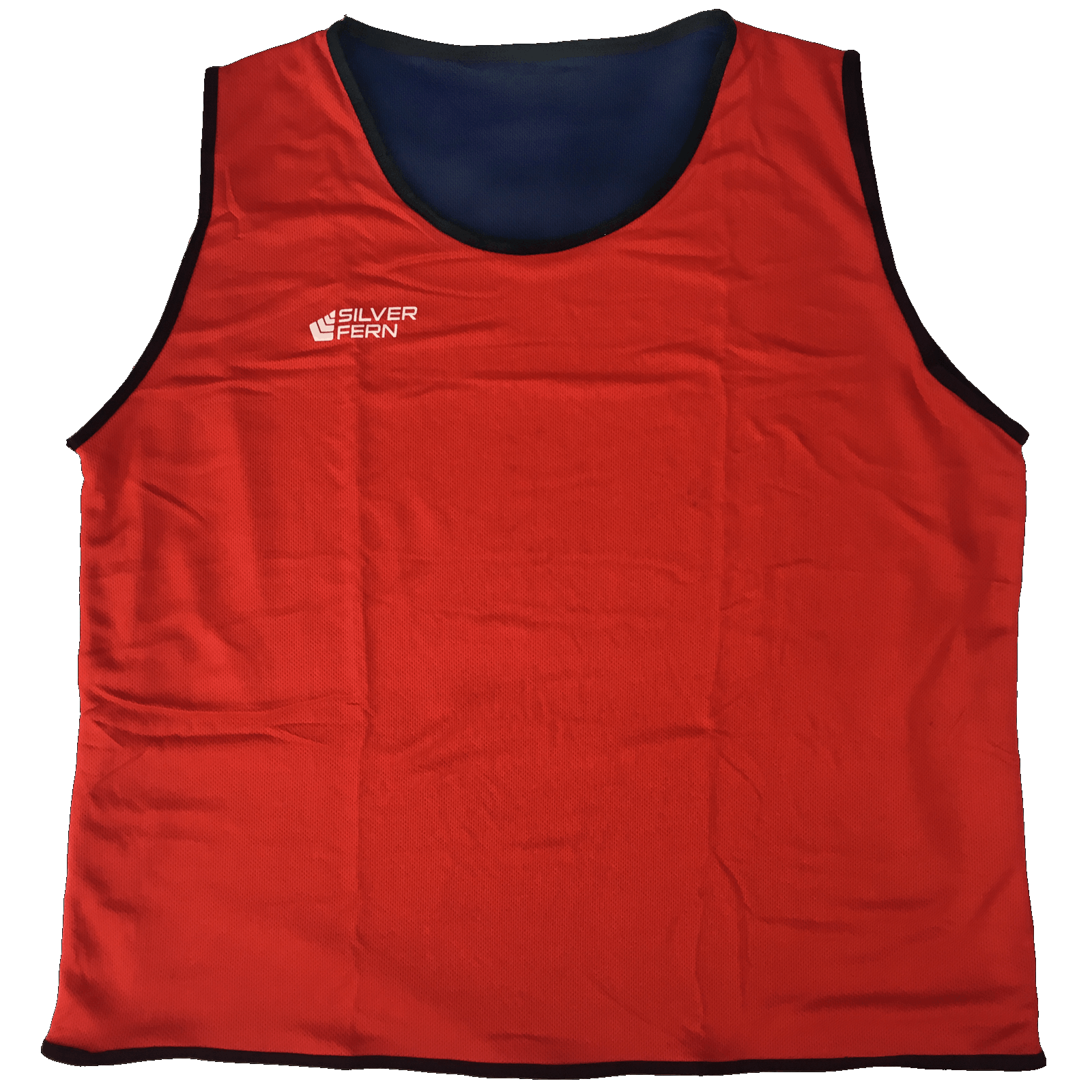 Reversible Tackle Bib, Size: XXL (77 x 73 cm), Colour: Red/Blue