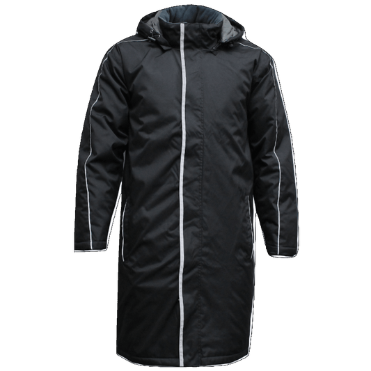 Adults Sideline Jacket, Colour: Black