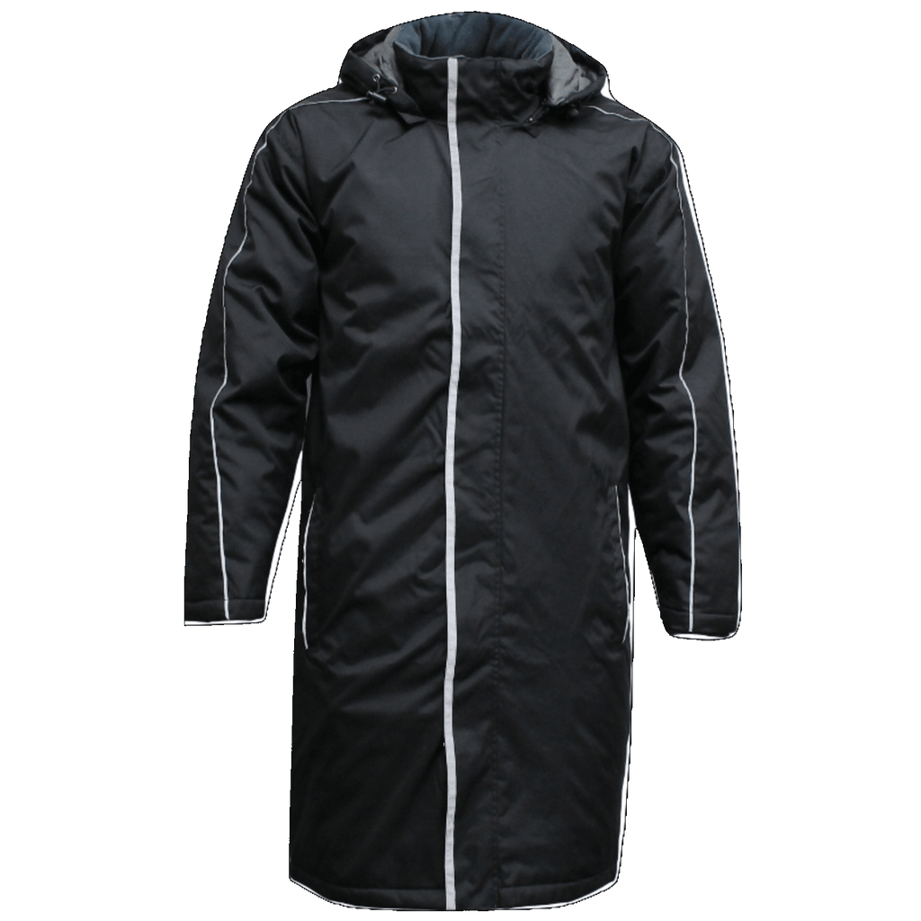 Adults Sideline Jacket, Colour: Black