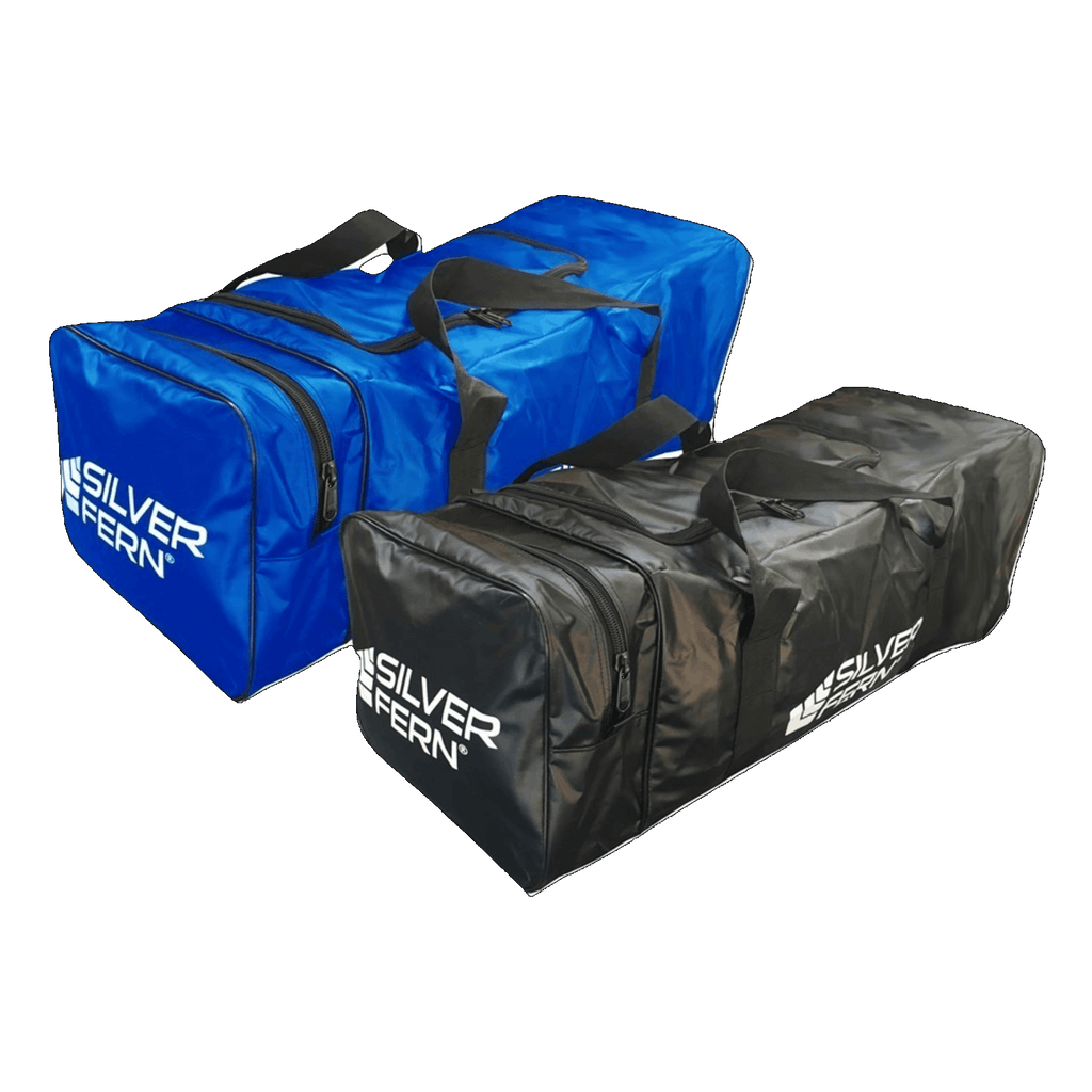 Silver Fern PVC Bag - Large, Style: With Separate End Pocket:  870 (L) x 350 (W) x 350 (H) mm, Colour: Black