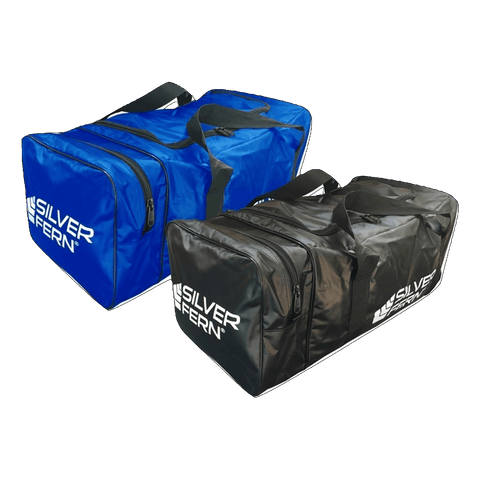 Image of Silver Fern PVC Bag - Medium, Style: With End Pocket:  700 (L) x 350 (W) x 300 (H) mm, Colour: Black