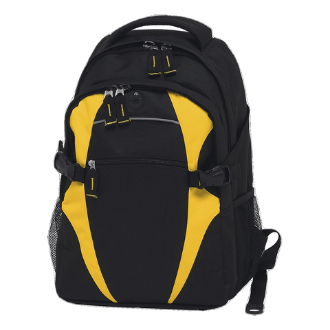 Image of Spliced Zenith Backpack, Colour: Black/Gold